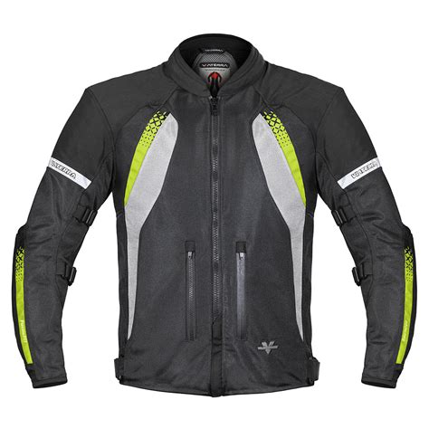 Premium Street Mesh Motorcycle Riding Jacket | ViaTerra Spencer ...
