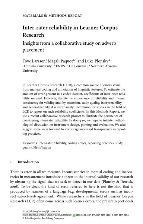 Inter-Rater Reliability in Research 的图像结果