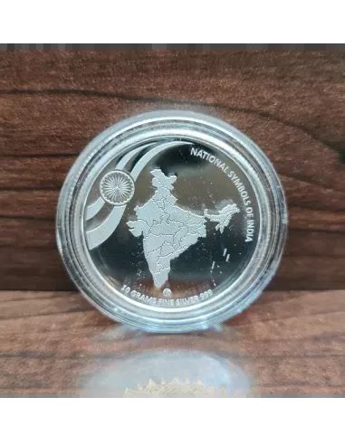 Omkar Mint National Symbols Of India Silver Coin 10 gm each in 999 ...