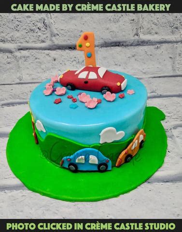 First Birthday Cake | Kids Cake Designs Noida & Gurgaon - Creme Castle