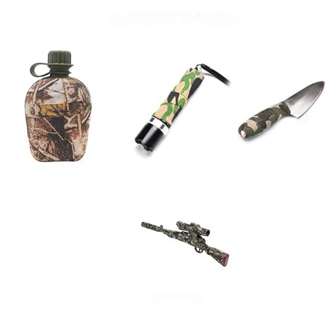 Self-Adhesive Camo Gun Wrap Blue Army