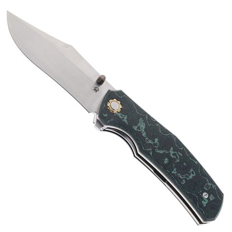 North Mountain Blades Jellyfish 4th Generation Folding Knife Green ...