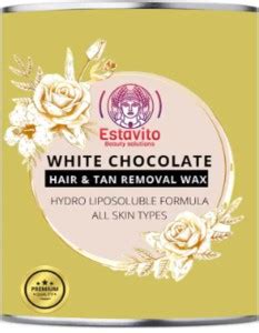 ESTAVITO White Chocolate Wax 780ml For Hair & Tan Removal (For Arms ...