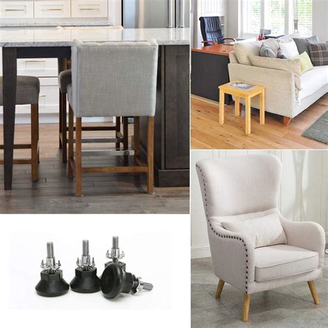 TAMU Stainless Steel Height Adjustable Furniture Legs India | Ubuy