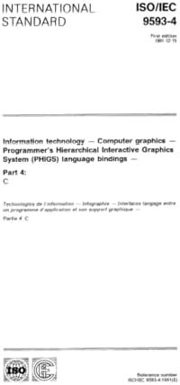 ISO/IEC 9593-4:1991, Information technology - Computer graphics ...