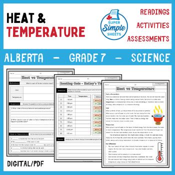 Heat 7th Science Lesson 的图像结果
