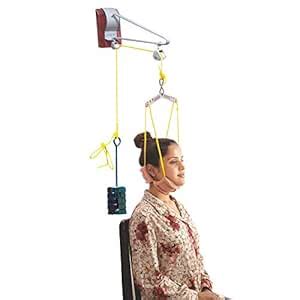 Vissco Cervical Traction Kit Sitting Universal 5 Kg Neck Traction ...