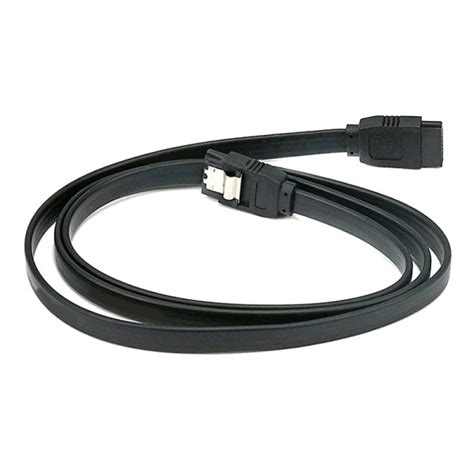 SATA 2 Cable for Hard Drive / SSD Data - Black (Good Quality)