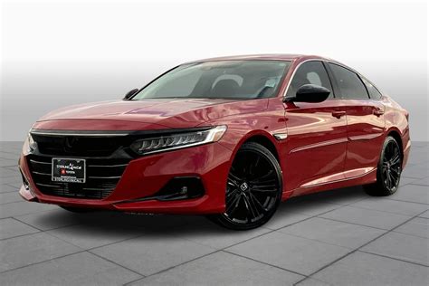 2022 Honda Accord Red