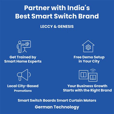 Partner with India’s Best Smart Switch Brand – Leccy & Genesis – Leccy ...