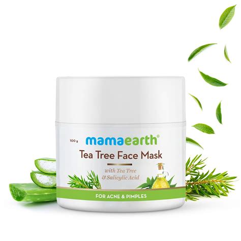 Tea Tree Salicylic Acid Face Mask | Treats Acne & Pimples - 100g
