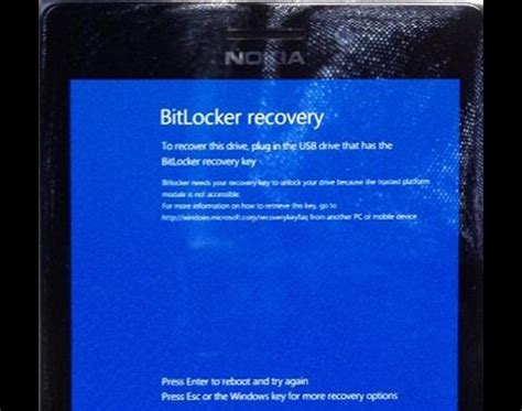 Image result for Windows Phone BitLocker Recovery