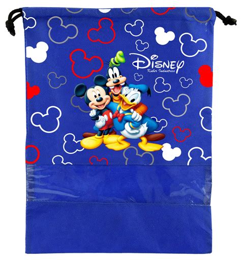 Kuber Industries Disney Team Mickey Print 6 Piece Non Woven Travel ...