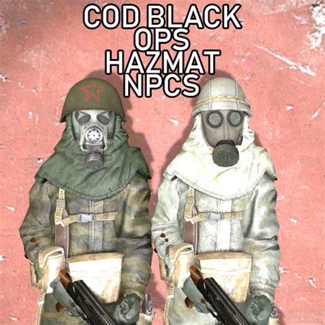 Steam Workshop::COD Black Ops Hazmat NPCs