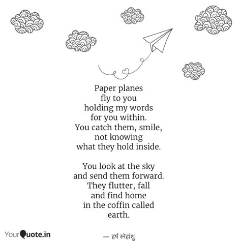 Best paperplane Quotes, Status, Shayari, Poetry & Thoughts | YourQuote