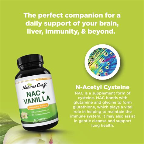 Buy NAC Supplement N-Acetyl Cysteine with Vanilla - Detox Cleanse Liver ...