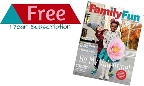 Free Magazine | 1 Year FamilyFun Subscription :: Southern Savers