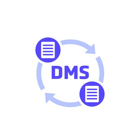 DMS icon on white, vector 28621842 Vector Art at Vecteezy