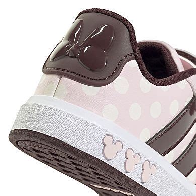 Disney's Minnie Mouse adidas Grand Court Kids Lace-Up Shoes