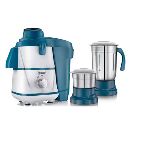 Buy Prestige Breeze 500W Juicer Mixer Grinder with 2 Stainless Steel ...