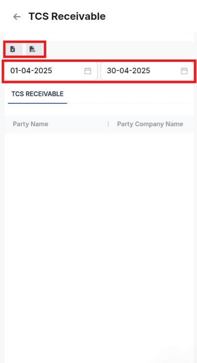 How to View/download TCS Receivable report in Swipe Mobile App ...