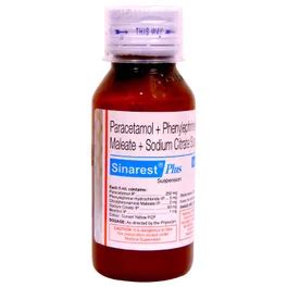 Sinarest Plus Suspension | Uses, Side Effects, Price | Apollo Pharmacy