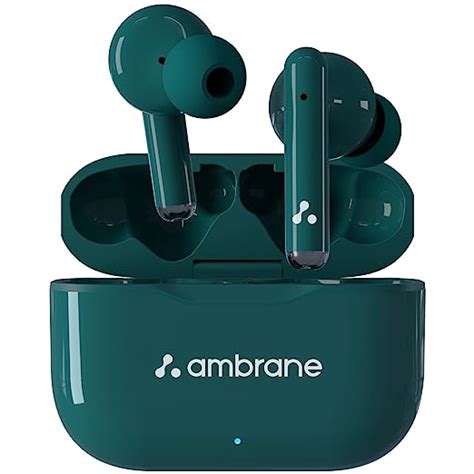 Ambrane Dots 38 Bluetooth Truly Wireless in Ear Earbuds with Mic (Gree ...