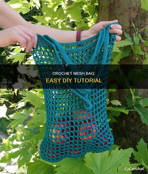 Image result for Mesh Bag Tutorial