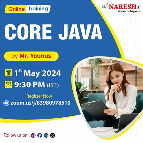 Image result for Naresh It Core Java Training Online