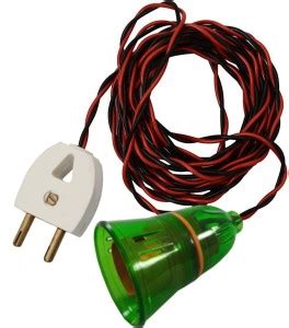 Electro Factory Fancy Bulb Holder Flexible Wire Plastic Light Socket ...