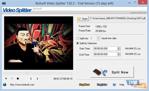 Boilsoft Video Splitter İndir - Ücretsiz İndir - Tamindir