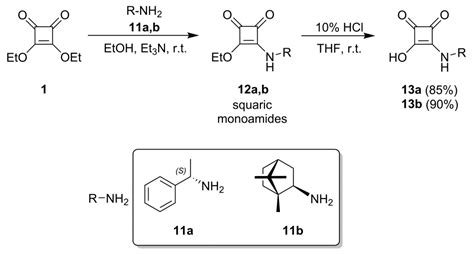 Chiral Aminoalcohols and Squaric Acid Amides as Ligands for Asymmetric ...