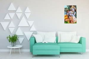 Radha Krishna Sticker Poster|Religious Wall Poster|Home Decor|Hindu ...