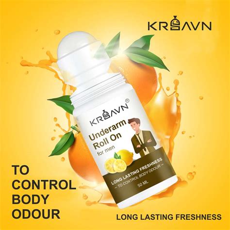 KRSAVN Underarm Roll On | Lightens & Removes Pigmentation | Deodorant ...