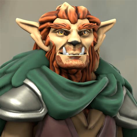 Finally got my bugbear rogue Votrinik to look like, well, a bugbear ...