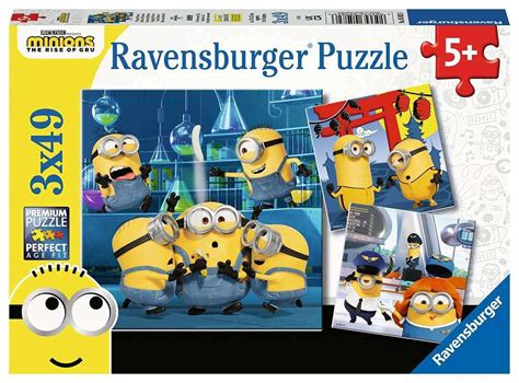 Buy Ravensburger Minions 2 The Rise of Gru Jigsaw Puzzles for Kids Age ...