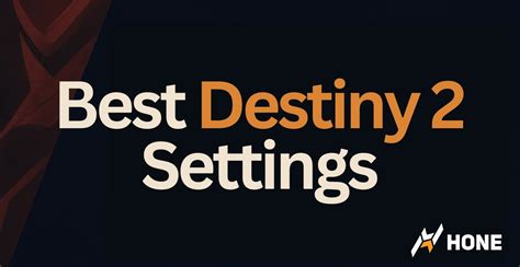 Image result for Optimizing Destiny 2 Setting