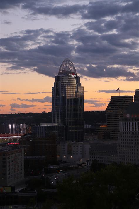 Cityscape with Skyscrapers and Bank of America Stadium in Charlotte ...