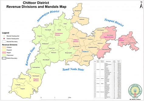 Map: Chittoor District - APPSC State Specific Preparation Course ...