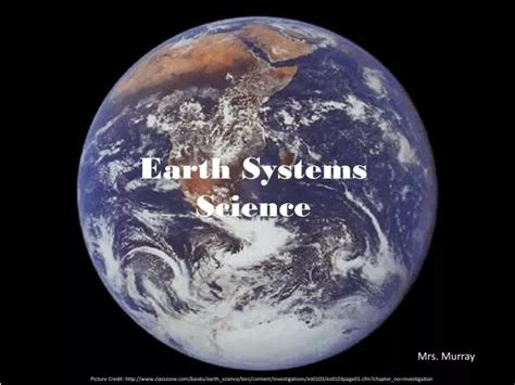 Earth Systems Science Lecture 的图像结果