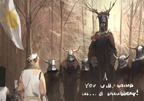 the knights who say NI by Eurns on Newgrounds