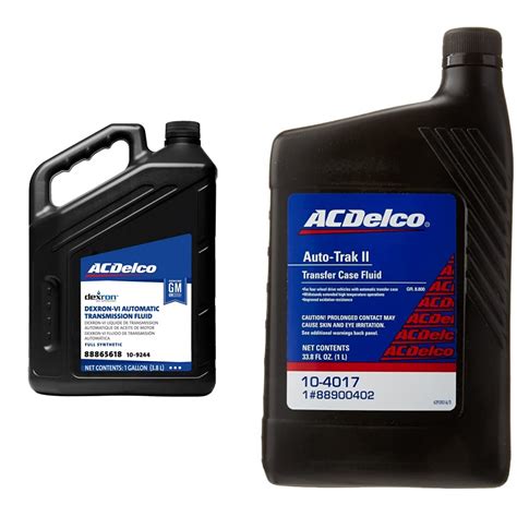 Buy ACDelco Dexron VI Full Synthetic Automatic Transmission Fluid and ...