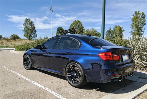 I can't believe that BMW's best dark blue is getting slept on. Bow ...
