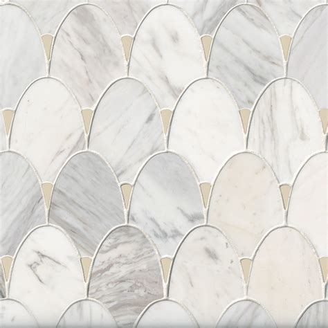 Christie Volakas Marble Mosaic Wall and Floor Tile - The Tile Shop