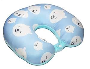 Portia Gold Polar Bear U Shaped Neck Pillow for Travelling(Blue) (Size ...