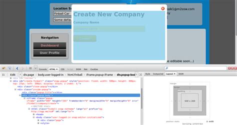 Image result for Iframe Container UI Example