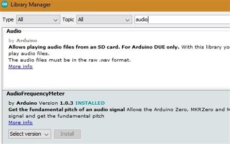 Arduino Library Layer 的图像结果