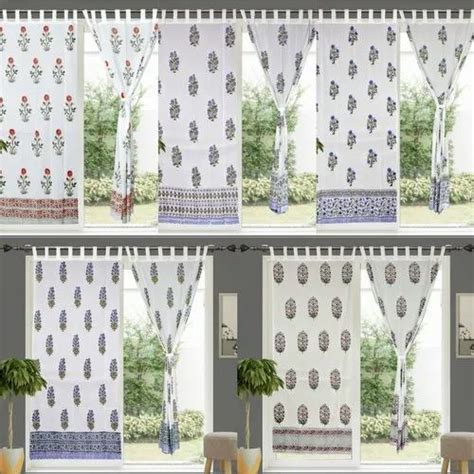 TIE AND DYE CURTAIN - Hand Block Printed Curtains Manufacturer from Jaipur