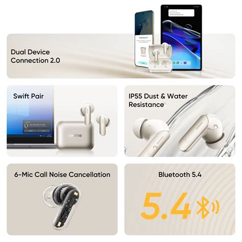 Buy realme Buds Air7 TWS Earbuds, Moss Green at Reliance Digital