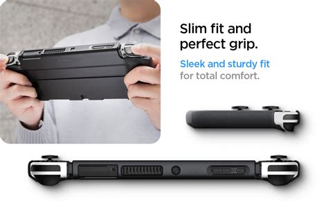 Spigen Thin Fit for Nintendo Switch OLED (2021) Protective TPU Case ...